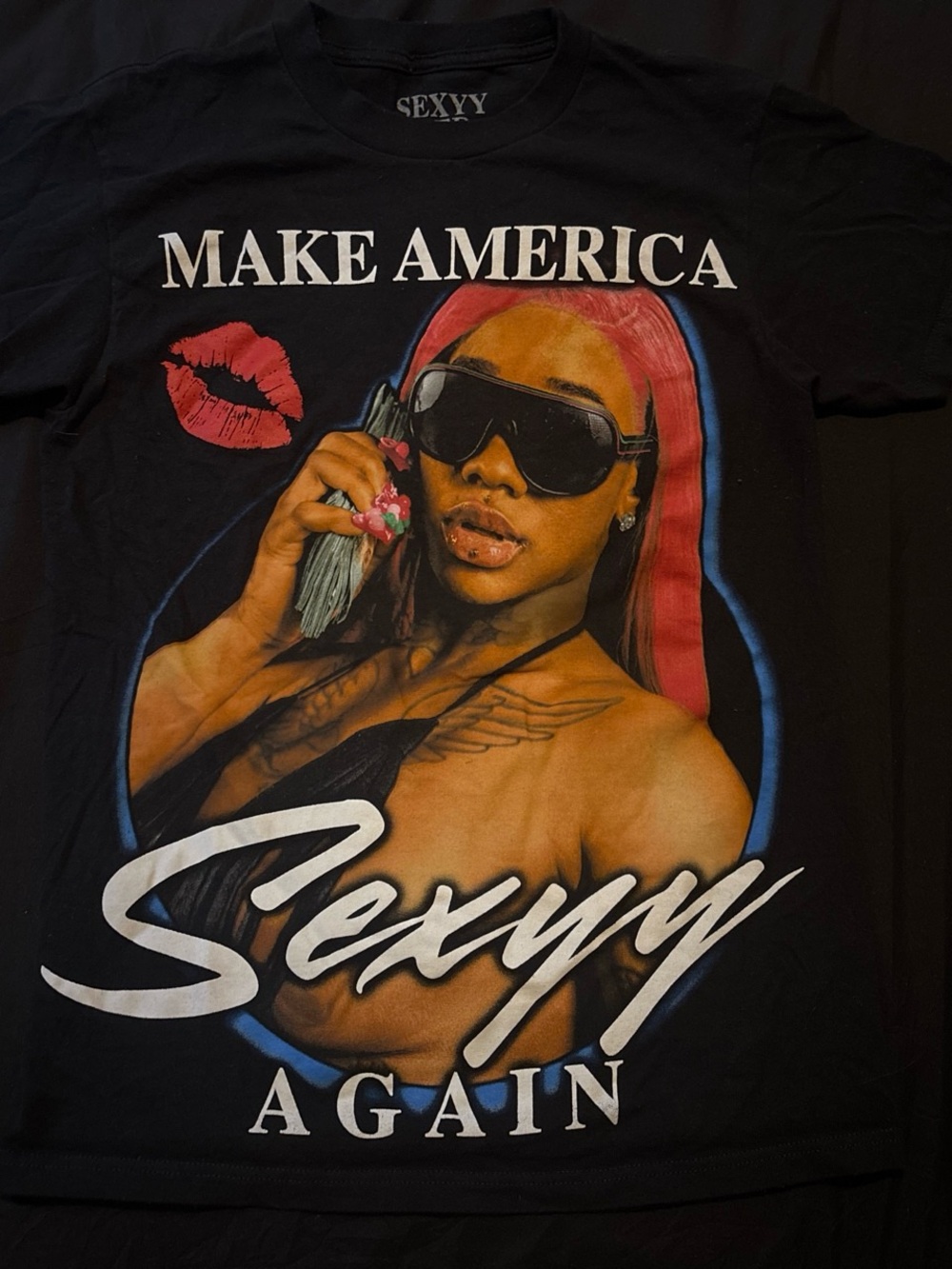 Sexyy Red "Make America Sexyy Again" Graphic T-Shirt